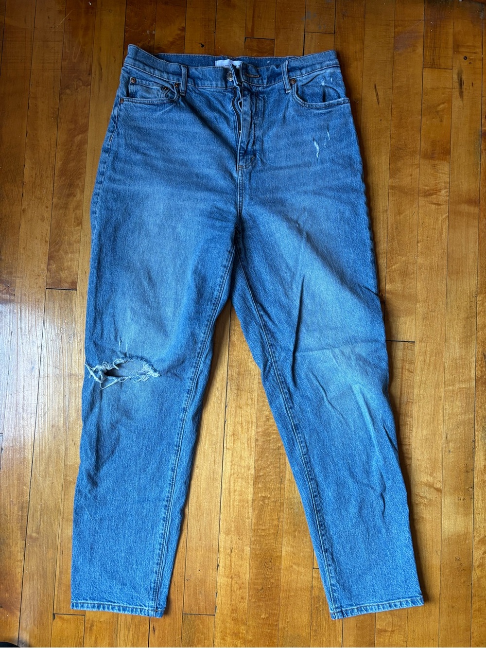 Loft Jeans Size 8 High Waist Boyfriend